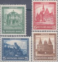 Deutsches Reich 459-462 Nothilfe (II) komplette Serie **