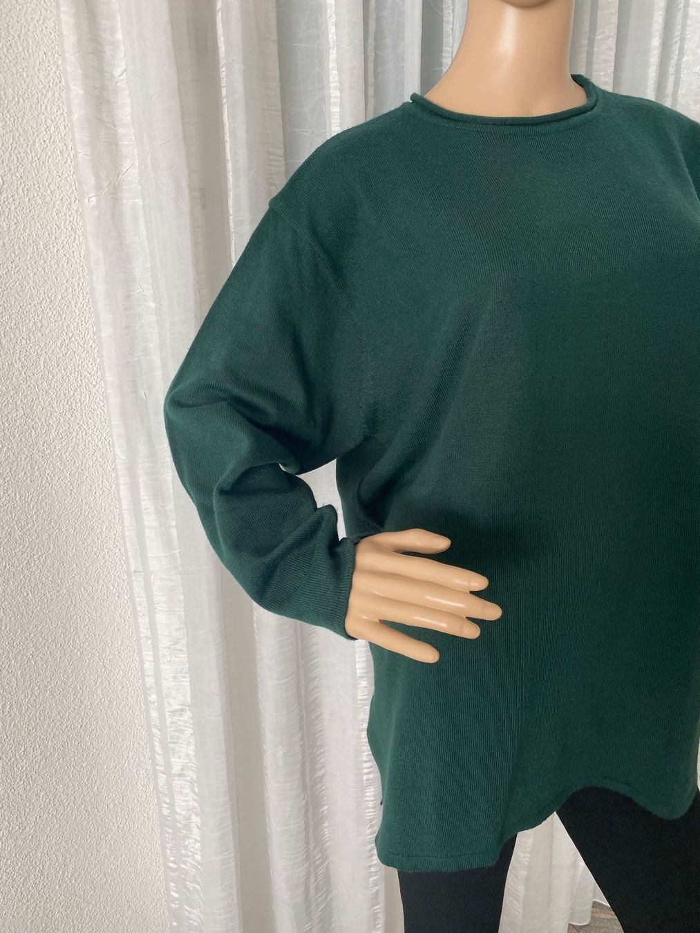 Maglioni & Felpe: 1A Styl mit diesem tollen Basic Strickpulli, grün, L – Nuovo e nell'imballaggio originale da Winkel venduto da ferrari2022 3