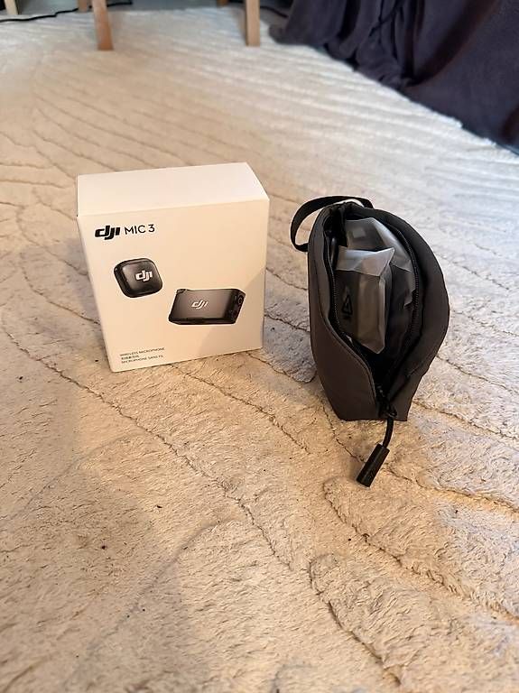 Microphones: DJI Mic 3 (1 TX + 1 RX) – D'occasion à Aproz (Nendaz) par cha_9hjd 1