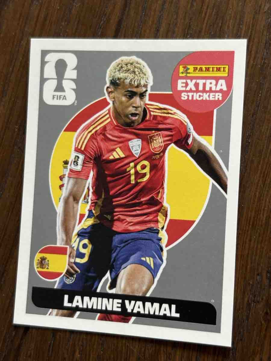 Panini Sammelbilder & Trading cards: Extra Sticker Silver Lamine Yamal neuf – Neu (gemäss Beschreibung) aus St-Sulpice VD von dxf_rny9