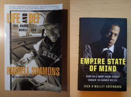 2 rap US Hip hop Biographies : Jay-z + Russell Simmons