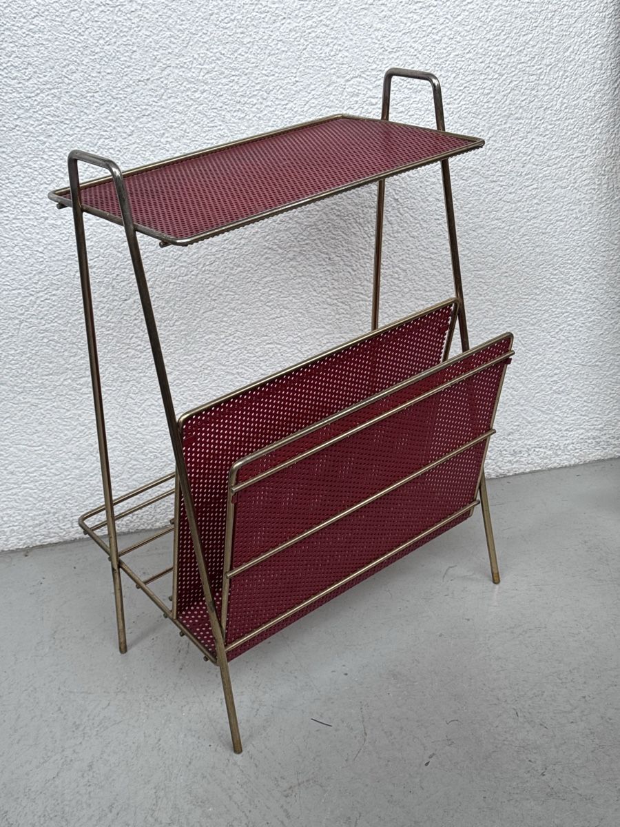 Altro per la casa: Vintage Zeitungsständer Möbel, Messingfarben, Designer 50er – Usato da Luzern venduto da dannaddannad 1