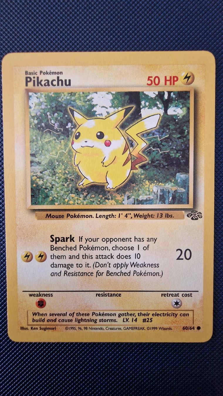 Pokémon Carte collezionabili: Pikachu #60 – Pokémon Jungle – Usato da Veytaux venduto da PocketMonster