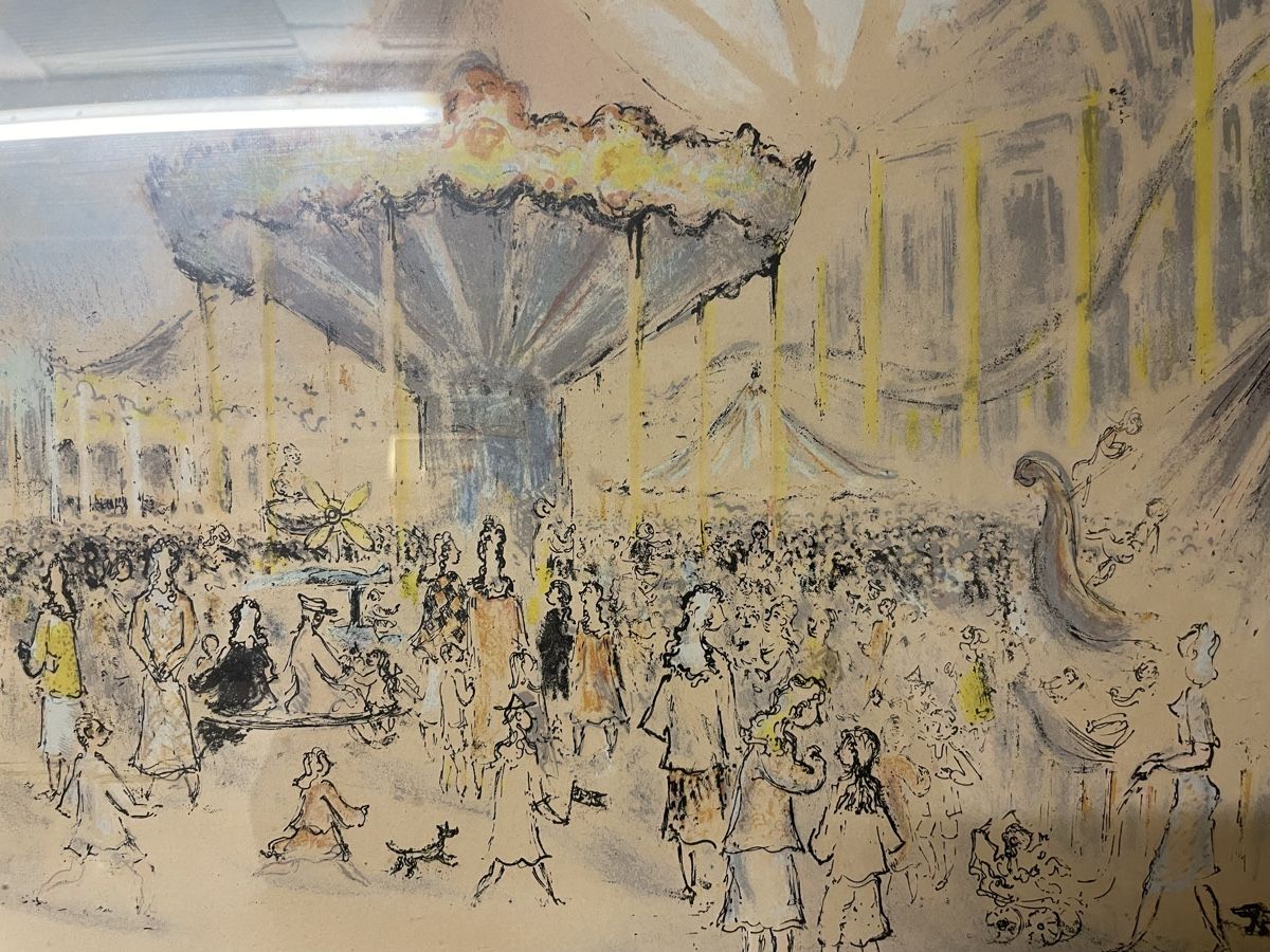 Foto & Immagini: Lithografie 25/220 signiert mit Rahmen  – Usato da Hindelbank venduto da chinok01 1