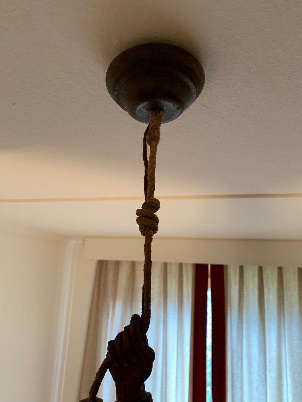 Kronleuchter & Deckenlampen: LÜSTERMÄNNCHEN DECKENLEUCHTE JÄGERLAMPE, SAMMLEROBJEKT – Gebraucht aus Zürich von kostbares 4