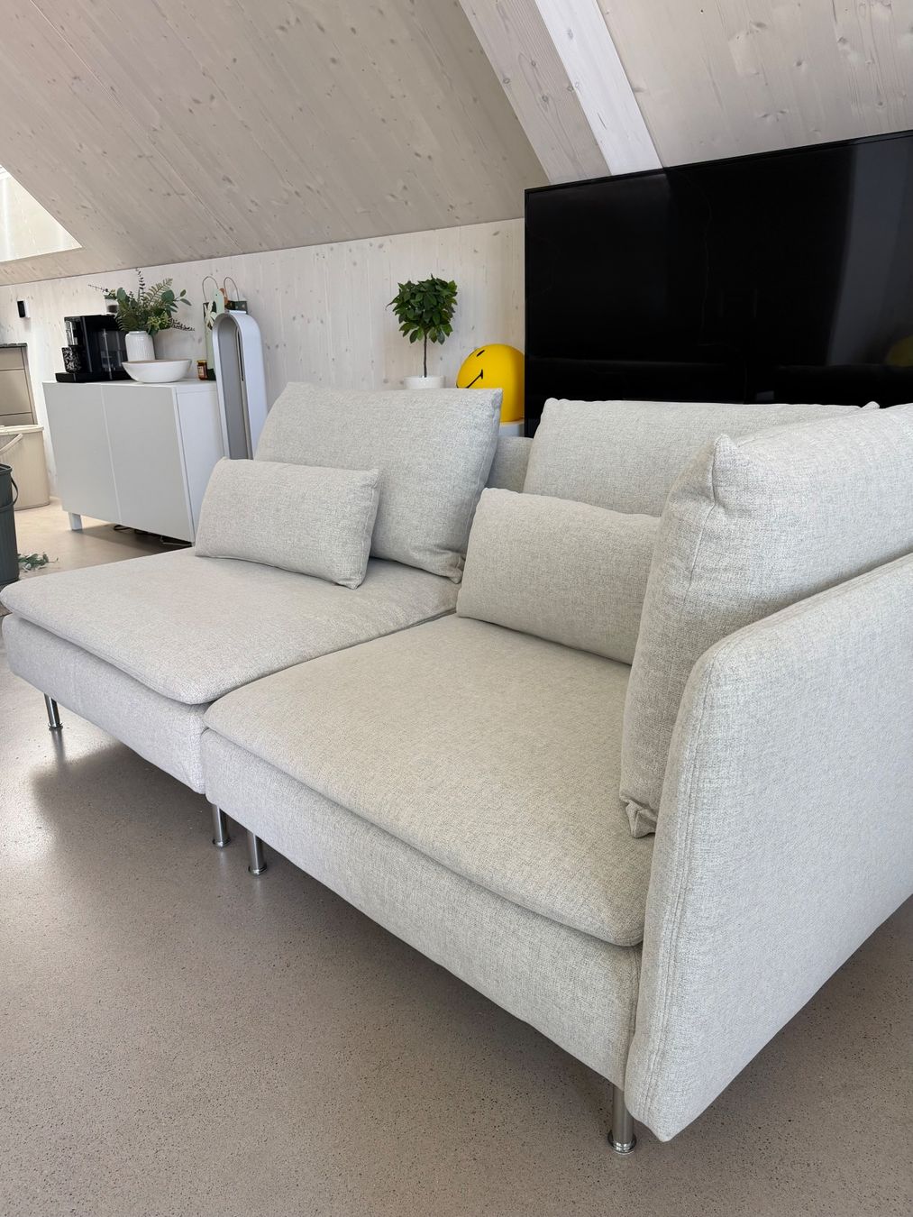 Ikea Divani: IKEA Söderhamn 3er-Sofa (Gunnared Beige) – Usato da Wittnau venduto da dnsblfrnz