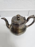 Kaffeekanne versilbert antiker Zustand 455g 