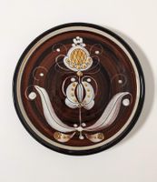 BURKART Keramik Teller, vintage