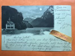 1898.  Gruss vom Vierwaldstättersee