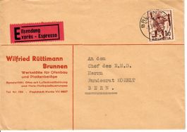 Express Brunnen an Bundesrat Kobelt 1942 Telegraph Bern
