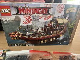 LEGO Ninjago 70618 Schiff mit Anleitung neuwertig