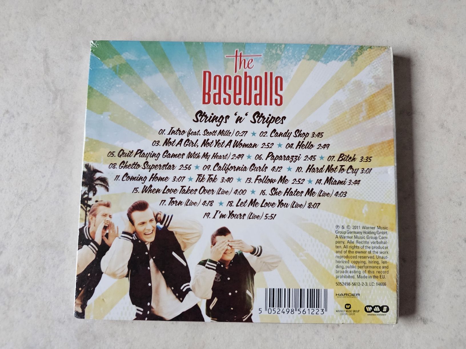 CD: Baseballs  -  Strings 'n' Stripes  /  Deluxe Edt. Fabrikneu – Nuovo e nell'imballaggio originale da Schneisingen venduto da backstore24 1