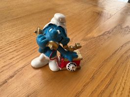Original Schlumpf Schleich Peyo - Telefon-Schlumpf