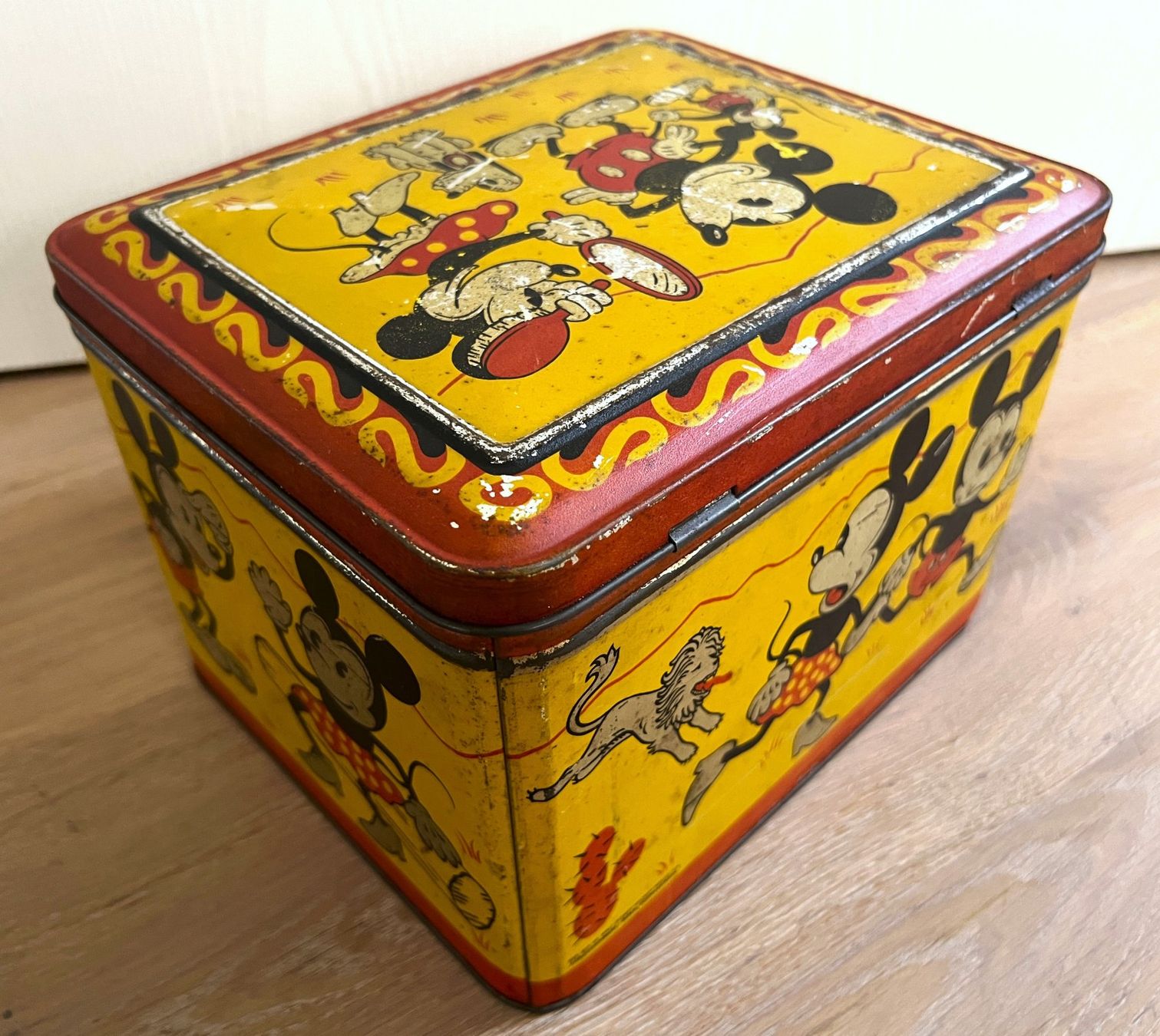 Dosen: Blechdose Disch Othmarsingen selten, Micky Mickey-Mouse 30er – Gebraucht aus Rothrist von Brandystar 3