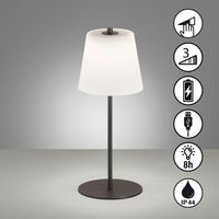 LED Aussen Tischleuchte, 35 cm Höhe