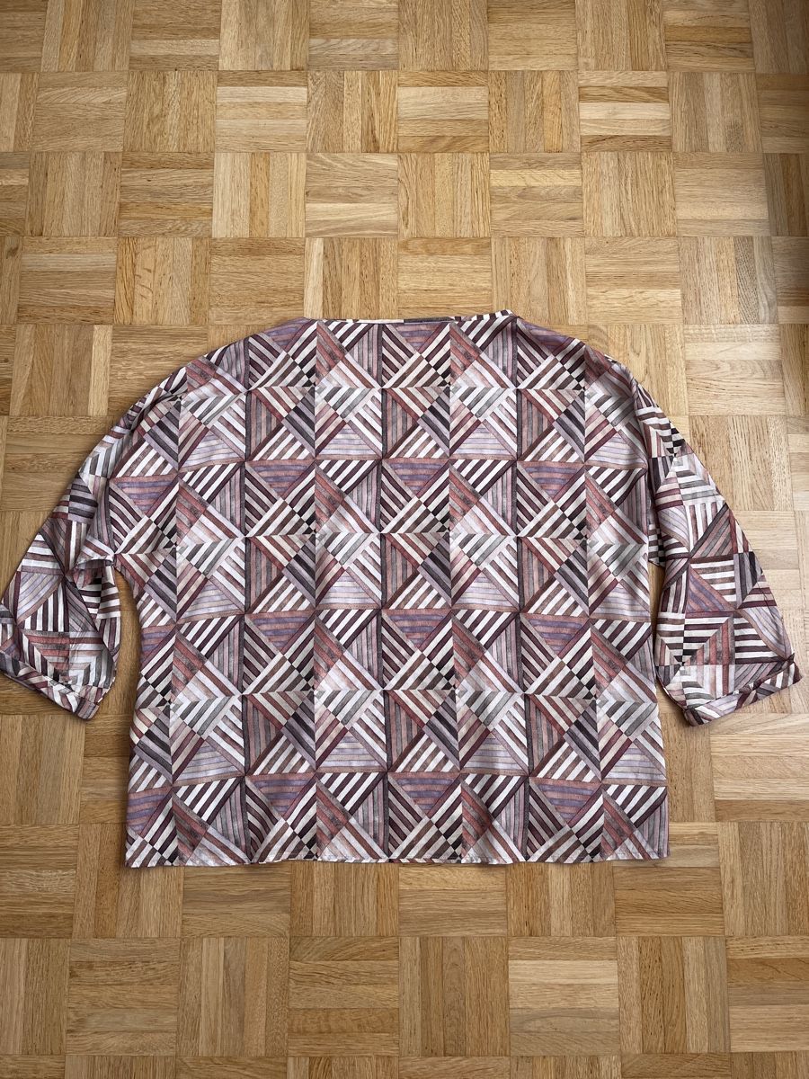 Nile Camicette: Bluse NILE geometrisch gemustert Grösse XL Lyocell – Usato da Zürich venduto da Kleanthy 6