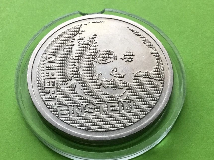 Tutti le monete: 5 Franken Albert Einstein Portrait Unzirkuliert stgl – Nuovo (secondo la descrizione) da St. Margrethen SG venduto da alfapeugeot10