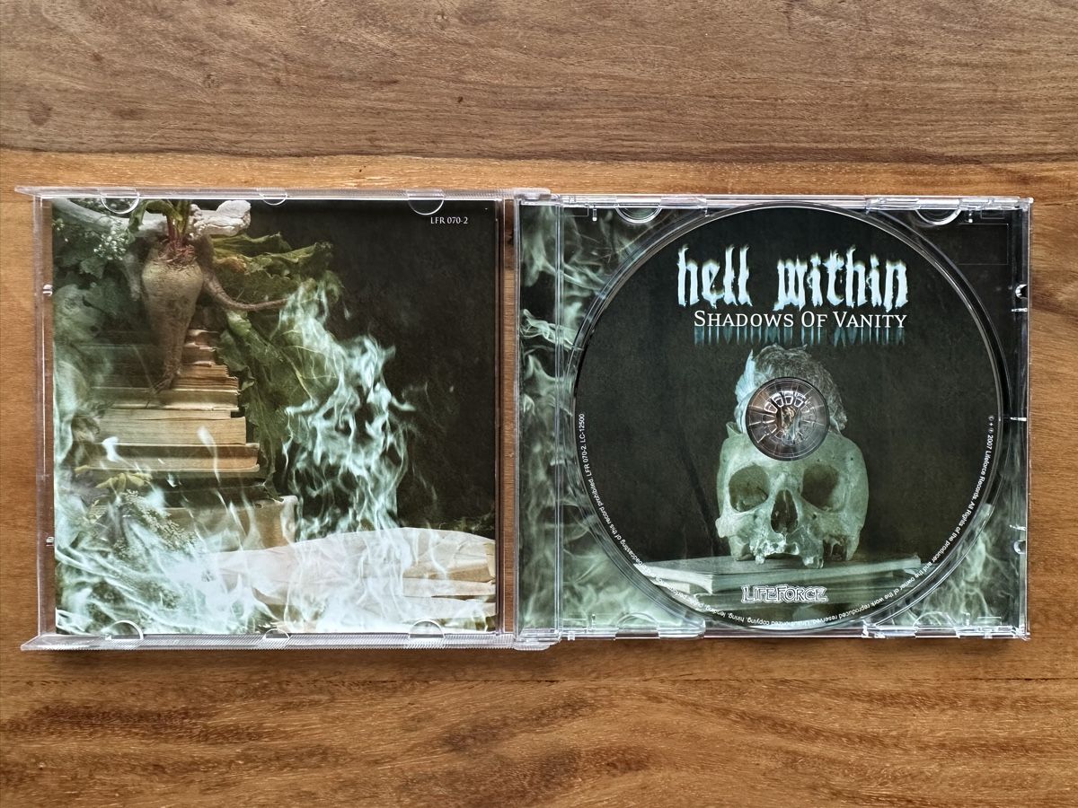 CD: Hell Within - Shadows Of Vanity – Usato da Horgen venduto da flyingpenguin2000 1
