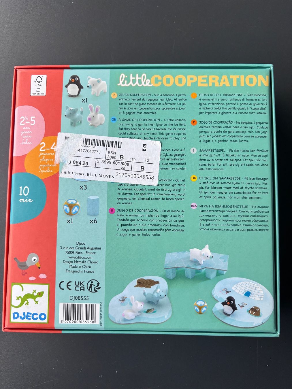 Djeco Giochi: Little Cooperation by Djeco – Usato da Brugg AG venduto da tsannen 4