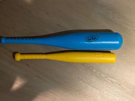2er Set Baseballschläger Little Tikes Fat Bat blau gelb