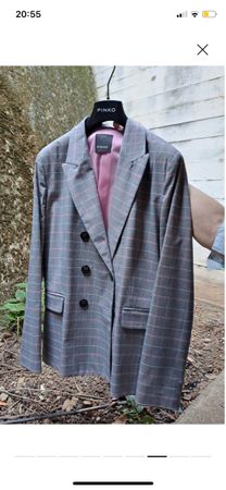 Pinko Checkered Blazer size M good condition