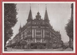 Luzern - Hotel Waldstätterhof mit Oldtimer - 1937