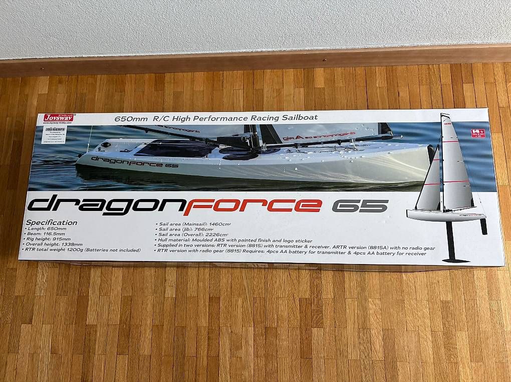 RC Kits de montage: Voilier Dragon Force 65 – D'occasion à Chêne-Bourg par pr220 1