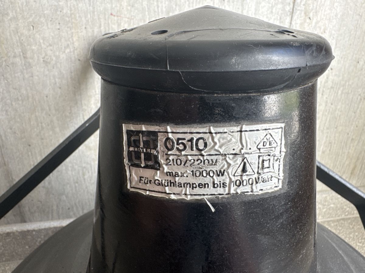 Lampen: Original Vintage Industrie-Hängelampe / Fabrikleuchte mit Re – Gebraucht aus Zürich von eliirs 4