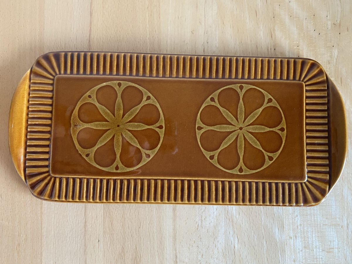 Piatti di portata: Retro Keramik Cakeplatte – Usato da Schwarzenburg venduto da Michellu 1
