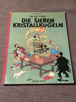 Tim und Struppi Die Sieben Kristallkugeln Hergé 1975 Vintage