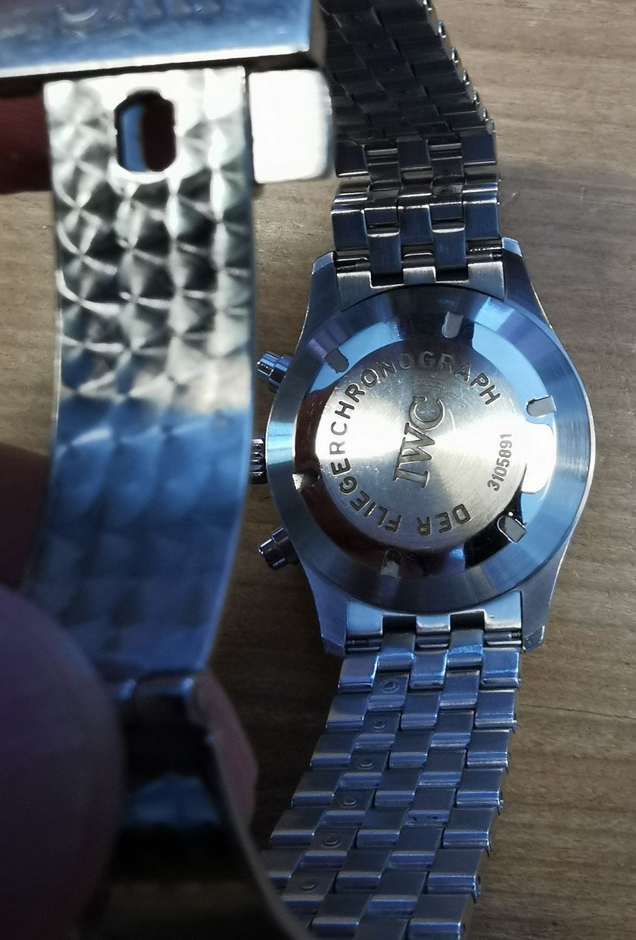 IWC Uhren: IWC Fliegeruhr Spitfire Chronograph – Gebraucht aus Merenschwand von Tinko 4
