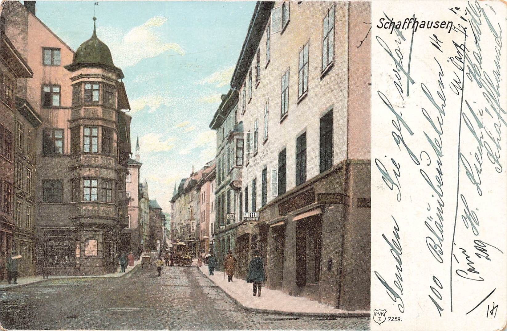 Ansichtskarten: Schaffhausen – Gebraucht aus Biasca von Blenio71