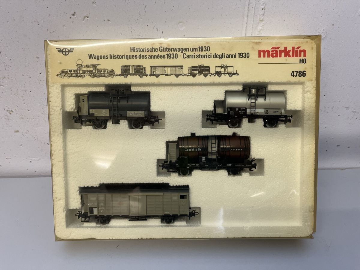 Märklin Modellini di ferrovie: Märklin 4786 Wagenset der SBB  – Usato da Adlikon venduto da Tonda01 1