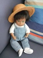 Sasha Baby Sammler Puppe Vintage Sommer Strohhut Latzhose!!!