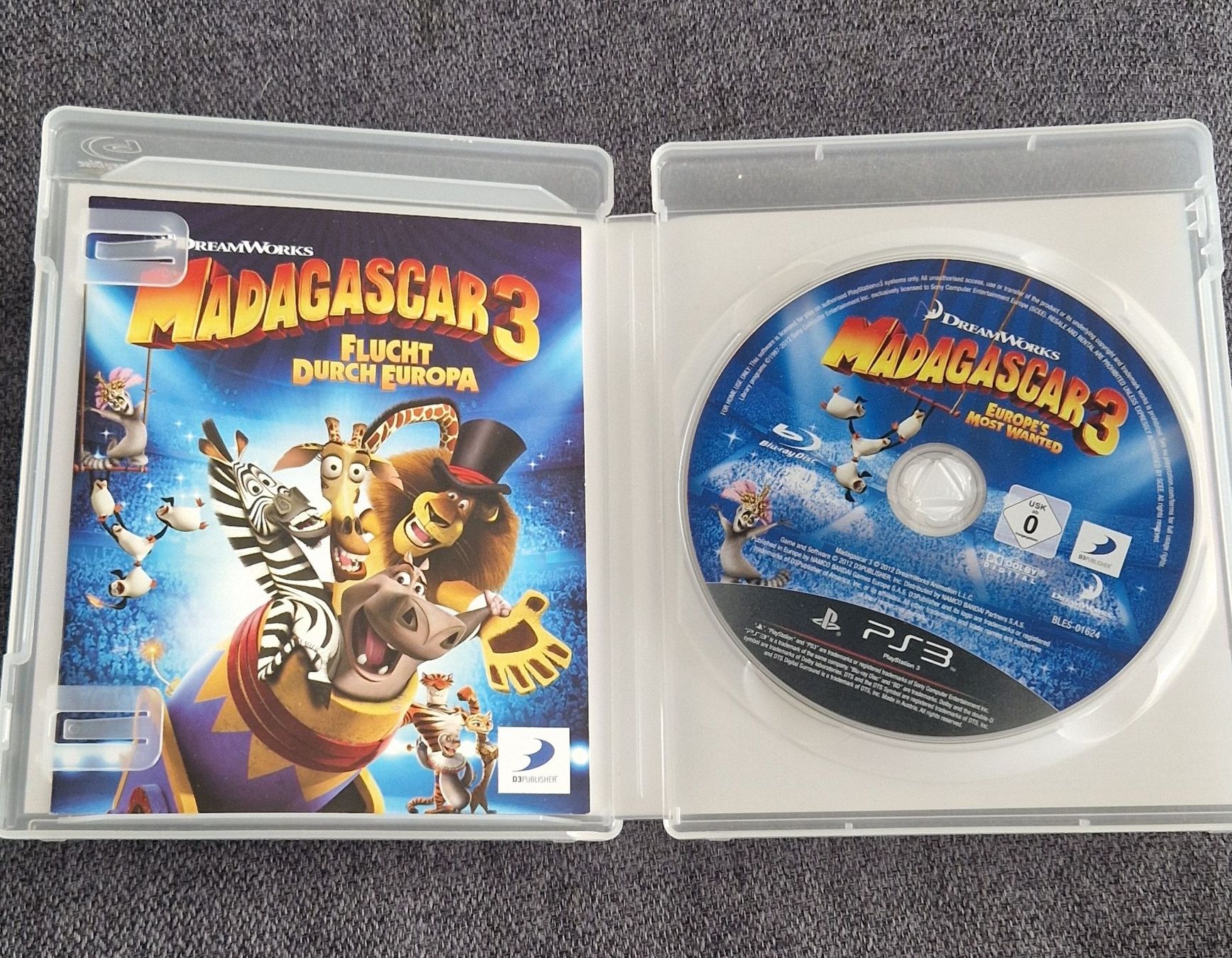 Sony Giochi: Madagascar 3 PS3 – Usato da Villars-sur-Glâne venduto da MrLobTec
