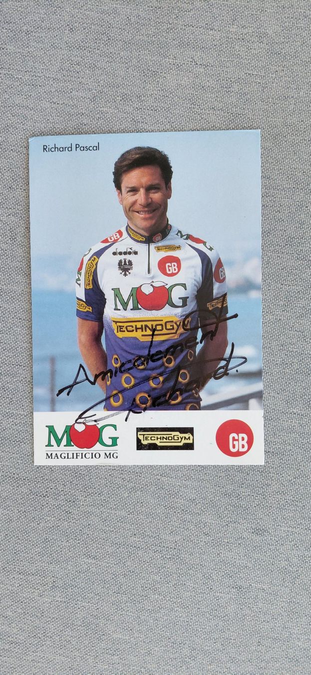 Autografi: Autogrammkarte Pascal Richard – Usato da Schmerikon venduto da Olympia04