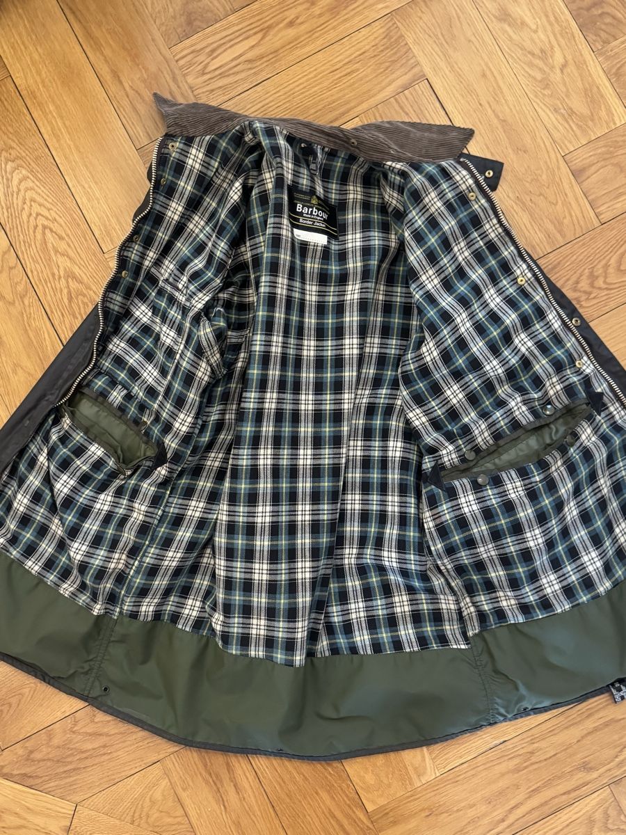 Barbour Vestes: Barbour Border Wax Jacket – D'occasion à Zürich par holzpeter1 1