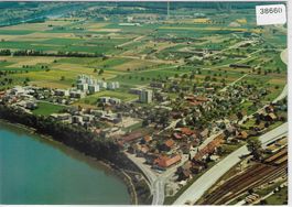 Flugaufnahme Stein AG mit Rhein
