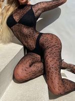 Body Nero Sexy in Pizzo Trasparente