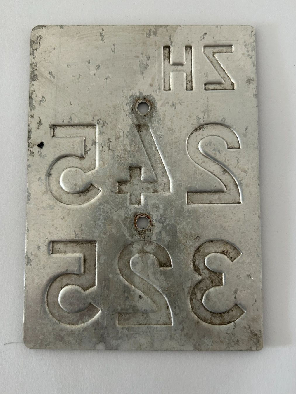 Insegne: Mofa Töffli Schild ZH 245 325 gelb – Usato da Uster venduto da Joelsimondunja 3