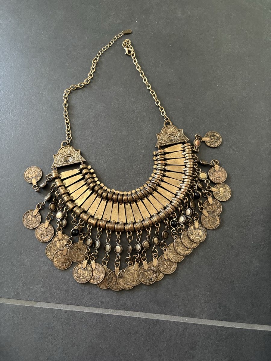 Ketten: Halskette/Modeschmuck-Kette im orientalischen/boho Stil – Neu (gemäss Beschreibung) aus Thundorf von Espressolungo 1