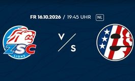 2 Tickets (Premium E2, Reihe 18) ZSC-Rappi, Fr. 16.10.2026
