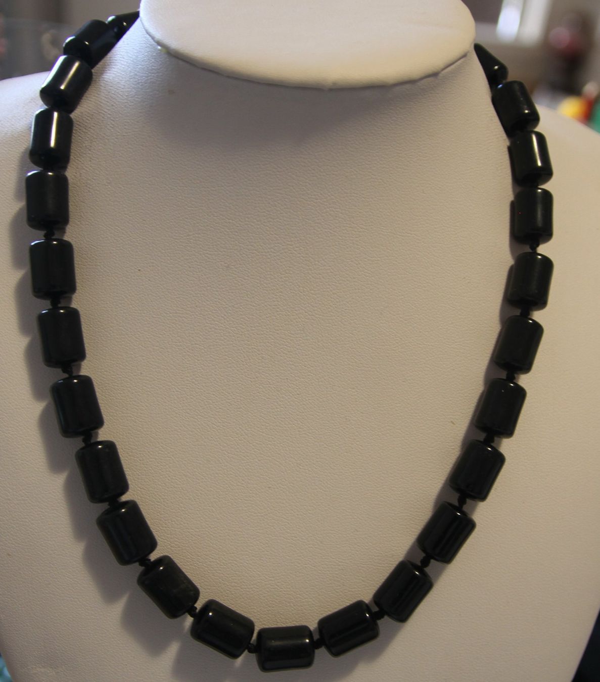 Ketten: NEU: Onyx Halskette Collier Kette Schmuck – Neu (gemäss Beschreibung) aus Matten b. Interl von EdelsteineInterlaken 2