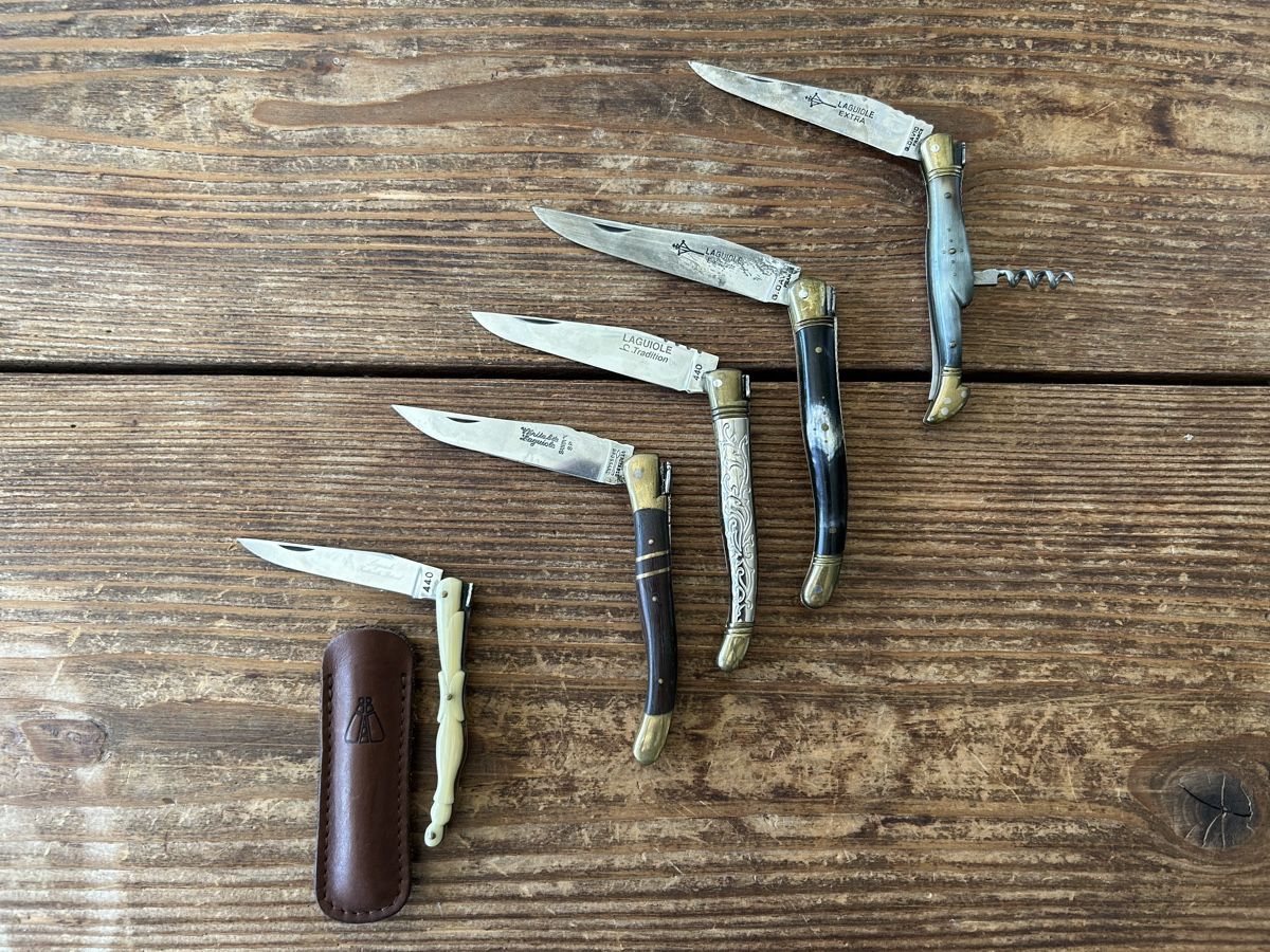 Laguiole Coltelli tascabile: Laguiole Taschenmesser- Set ! – Nuovo (secondo la descrizione) da Biel/Bienne venduto da newaza