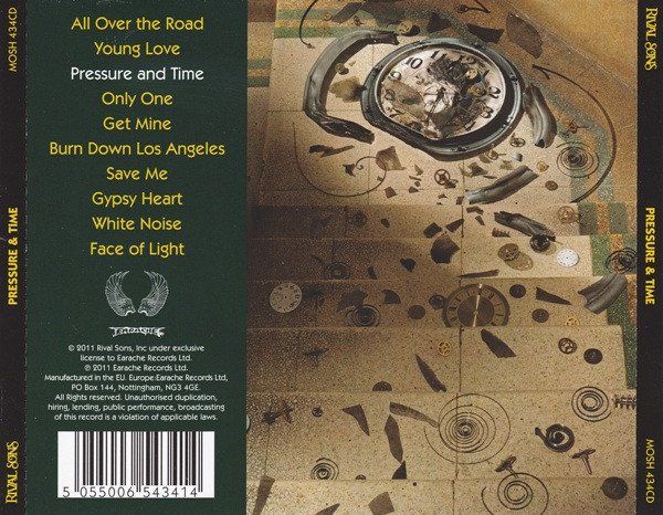 CD: CD Rival Sons - Pressure & time (2011) – Usato da Möriken AG venduto da mineralia 1
