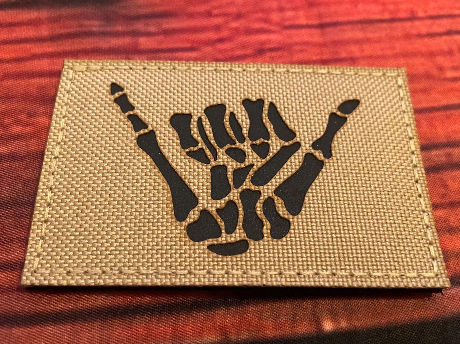 Insignes: Patch laser cut moral patch 8x5cm – Neuf avec emballage d'origine à Grandson par RioDeltaLima