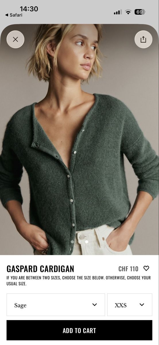 Sezane Tops: Gilet La Maille Sezane  – Gebraucht aus St-Sulpice VD von juliane43 2
