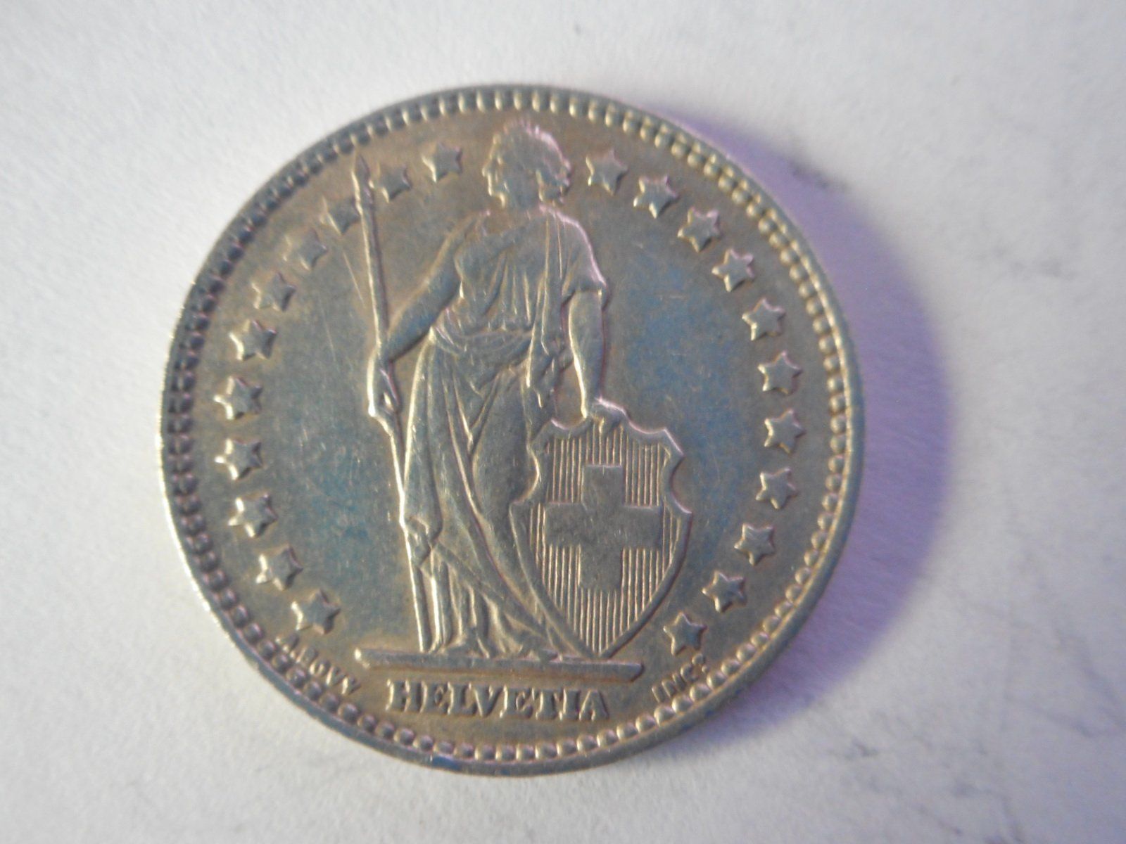 Tutti le monete: 1 Fr. 1964 silber – Usato da Kriegstetten venduto da pizlad2010 1
