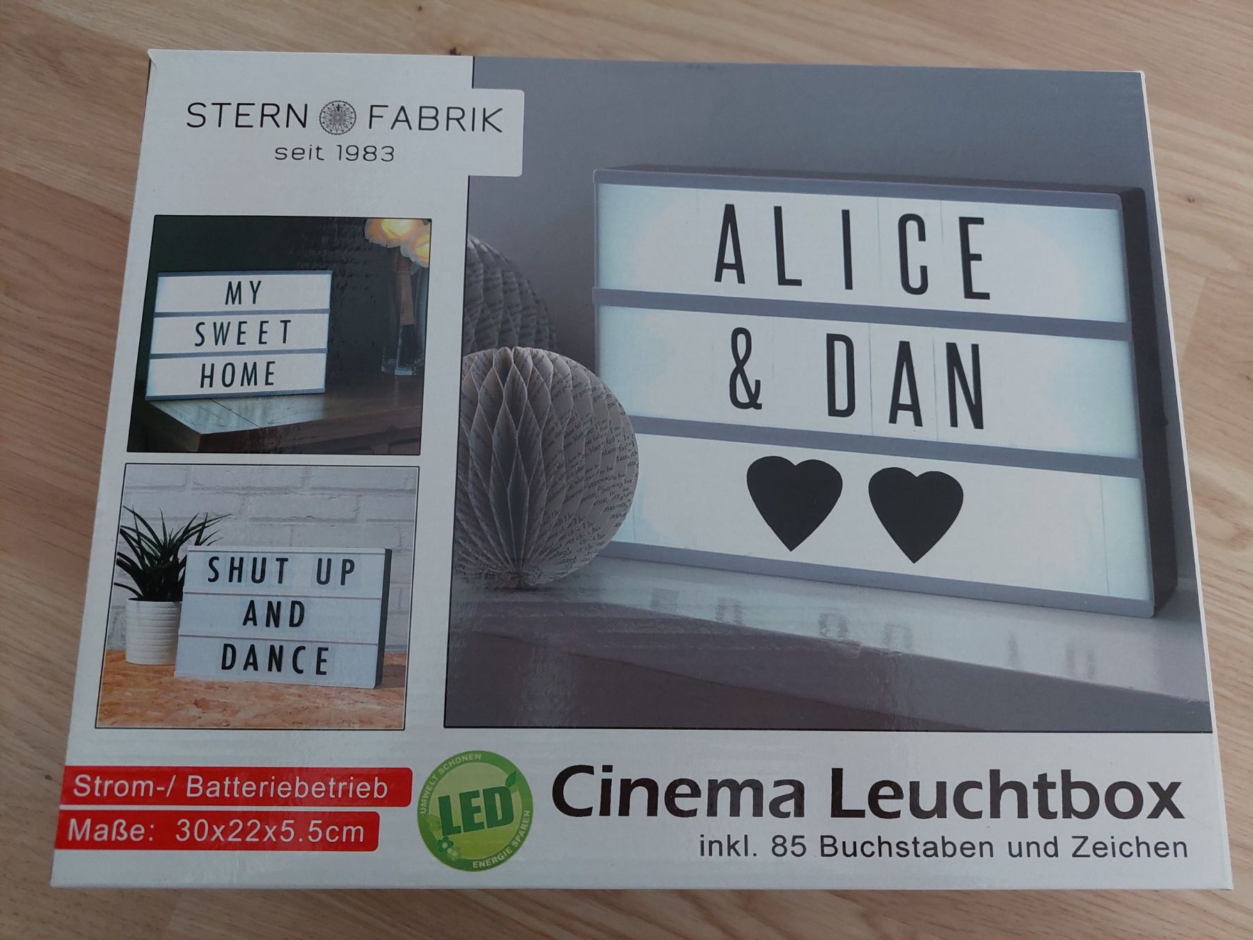 Toutes les décorations: LEUCHTKASTEN/BOX – D'occasion à Münchenstein par Strupfi