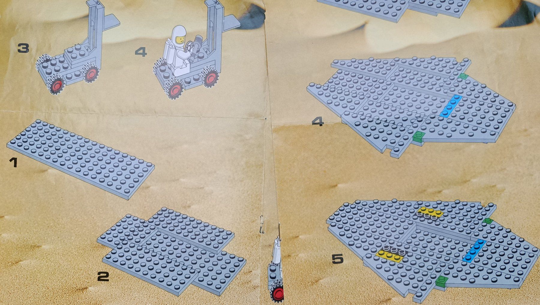 Lego Kit di costruzioni: LEGO Classic Space Anleitung / Instructions - 924 – Difettoso da Muhen venduto da Legoholic 1